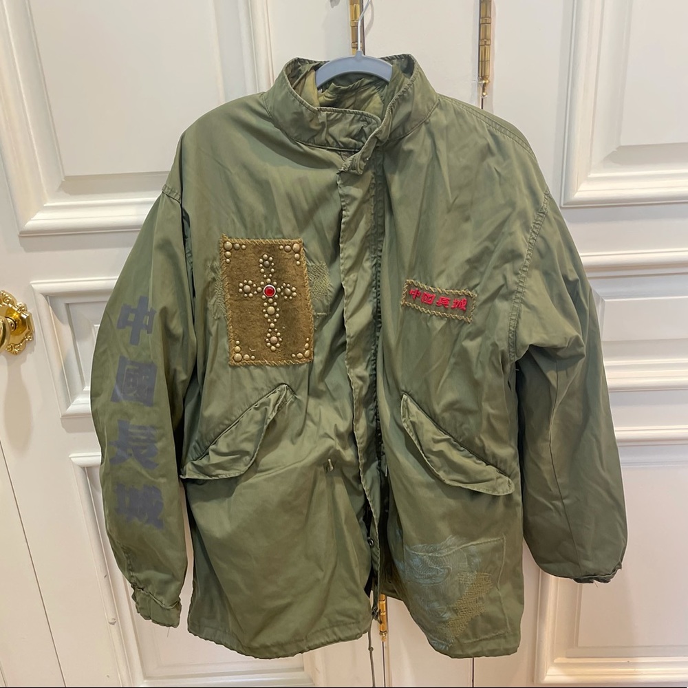 The Great China Wall Men’s Green Parka